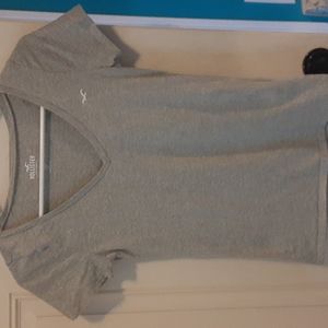 Hollister v neck shirts